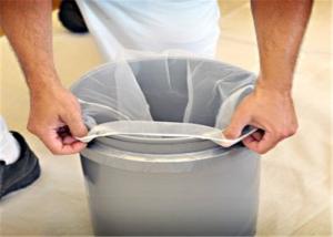 Best Elasticated Nylon Paint Filter Bag For Easy Access To 5 / 2 And 1 Gallon Buckets wholesale