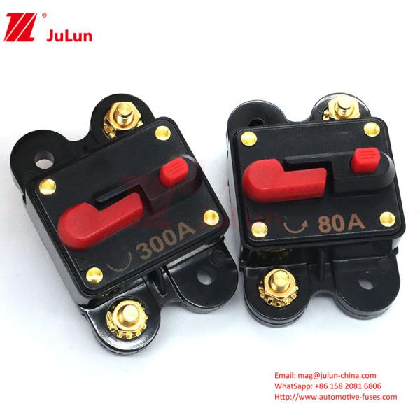 Cheap Manual Reset Auto Self-Recovery Circuit Breaker With Switch Reset Circuit Breaker With Switch 30-300A for sale