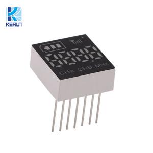 15x16mm 4 Digit Seven Segment LED Display Yellow Colour For Microphone
