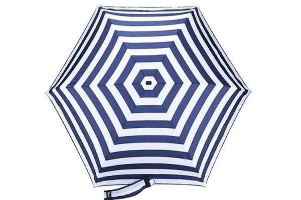 Cheap Manual Open Close Pocket Aluminium Umbrella , 5 Folding Umbrella With Case for sale