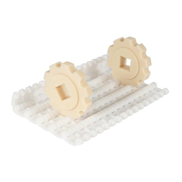Cheap                  PE 1000 CNC Linear Guide Rail Factory Roller Positrack Modular Plastic Conveyor Belt              for sale
