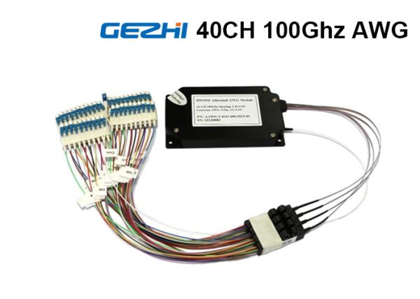 Cheap 40 Channel Gaussian Dense Wave Division Multiplexer , 200Ghz Awg Multiplexer for sale