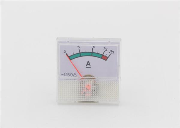 Cheap 0-20A DC Analog Panel Meter Analog Ac Voltage Panel Meter High Accuracy for sale