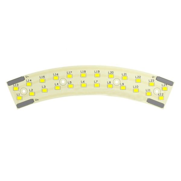 Cheap Circular Aluminum Arrayed Smd Led Circuit Board For LED Ring Lights for sale