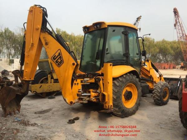 Cheap 4.4 L Displacement Used Jcb 3cx Backhoe Loader 2740 Mm Max Loading Height for sale