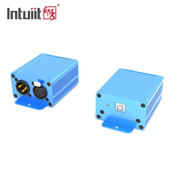 Cheap Aluminum DMX512 Signal Transformer Box Linked With Computer for sale