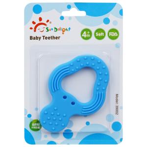 Best Tear Strength 3 Month Baby Silicone Teether wholesale