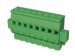 2p-24p PCB Plug In Terminal Block RD231AM-5. 0 5.08 PA66 green color pcb