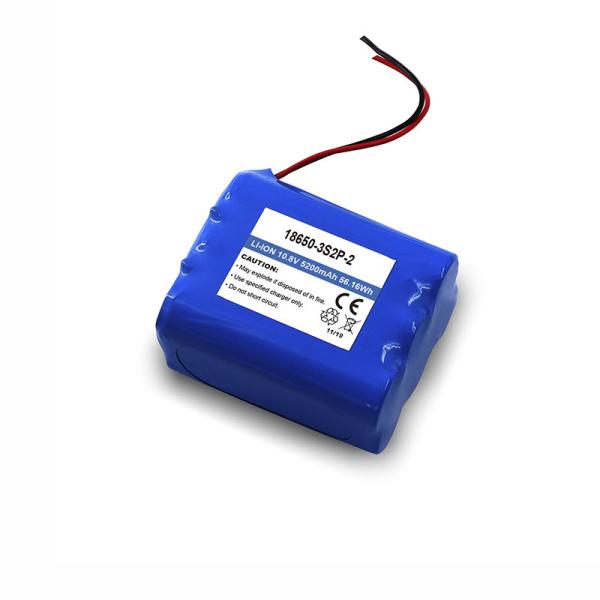 Cheap 18650 Cell Rechargeable Lithium Ion Battery Pack 1000 Cycles Life for sale