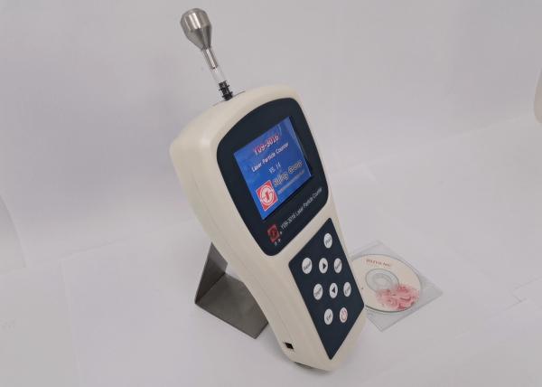 Cheap Light Source Handheld Particle Counter For Cleanroom Monitoring for sale