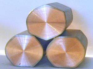 Best Explosion rolling Titanium Clad Copper Parts for sale wholesale