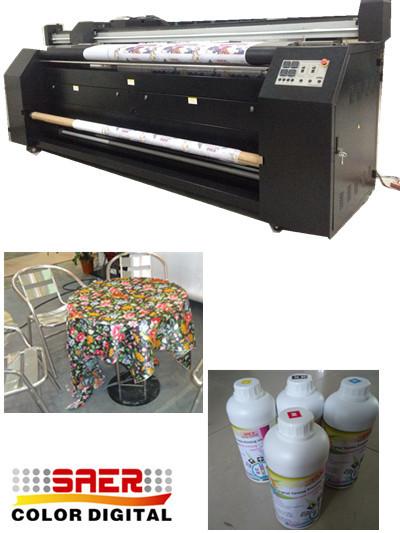 Cheap Dual CMYK  Large Format Fabric Plotter In Advertisement Field for sale