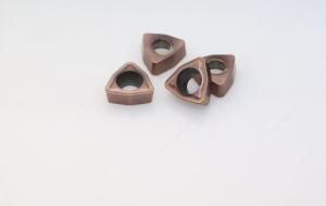China Heat Resistant Triangle Carbide Inserts , Cemented Carbide Inserts For Steel Machining on sale