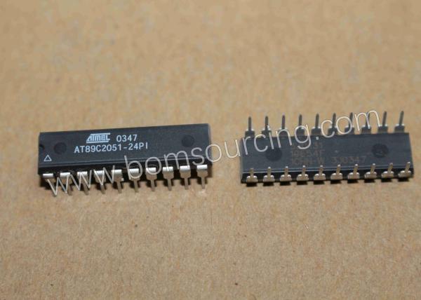 Cheap Low Voltage MCU Microcontroller Unit IC 8- Bit 24MHz 2KB FLASH DIP20 AT89C2051-24PI 8051 for sale