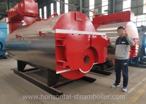 Smoke Pipe Horizontal Evaporation Test Boiler , High Efficiency Steam Boiler