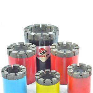 Cheap Q-series Diamond Core Bit Set Hard Matrix Diamond Core Drill Bits for Rock / Stone for sale