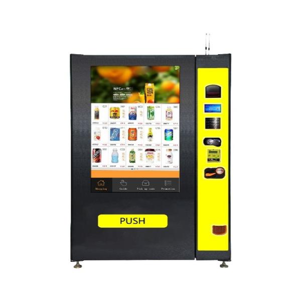 Cheap Color Painting Sticker Chocolate Vending Machine For Milk Cigarette for sale