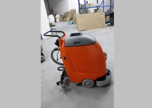 China Semi - Automatic Washer Scrubber Dryer Machines With Anti - Skid Big Wheel on sale