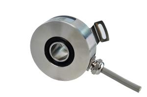 China Stainless Steel Encoder 1024 Ppr IP67 Servo Motor Hollow Shaft Incremental Encoders on sale