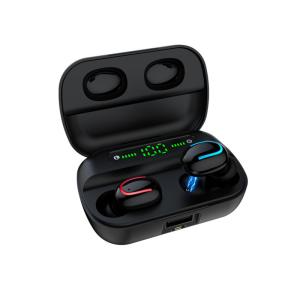 China Digital LED Display TWS Headsets 1500mAh Charger Case Power Bank 2-IN-1 Ultra-mini Bluetooth Wireless Earbuds Binaural on sale