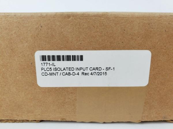 Cheap Allen Bradley 1771-IL /B 1771IL Digital Input Output Module 5 Point CE for sale