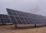 Horizontal One Axis Solar Tracker Backtracking Solar Tracker 0.8m Array