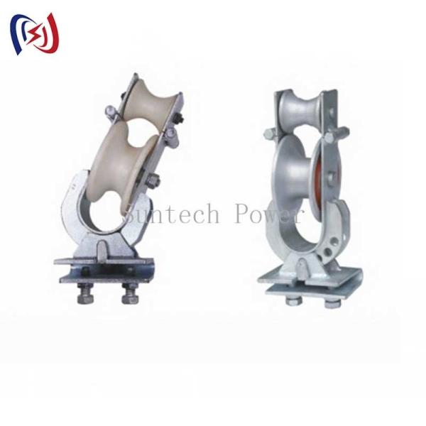 Cheap Crossarm Mounted Conductor Stringing Blocks 20KN Transmission Stringing Blocks for sale