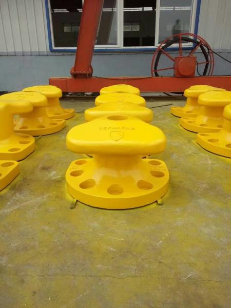 Cheap Marine T-Head Bollard for Dock Mooring with Galvanized Grade 8.8 Hardware and Design for Maximum Capacity and Durability for sale