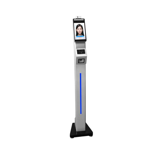 Cheap Quad core 1.8GHz Ai Face Recognition Temperature Measuring Device for sale