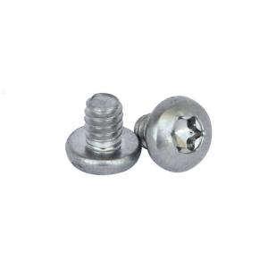 Best A2 Stainless Steel Machine Screws Torx Pin Polished Passivated 2.45g Weight wholesale
