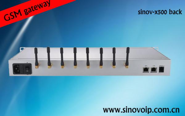 Cheap SinoV-X500 GOIP SIP-supporting VoIP network with GSM/CDMA/WCDMA networks for sale