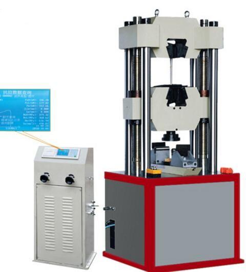 Cheap Four Column Hydraulic Tensile Test Machine with LCD Digital Display for sale