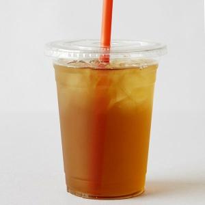 16oz PP PET Disposable Smoothie Cups Biodegradable Drinking Cups With Lids And Straws