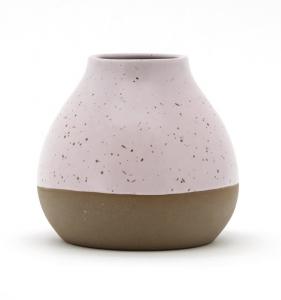Best 8 inch 7 inch 4 inch ceramic flower pots Creative style design ceramic flower vase pink vase wholesale