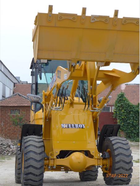 Cheap Mini Articulated Small Wheel Loader 3670 Kg Operating Weight for sale