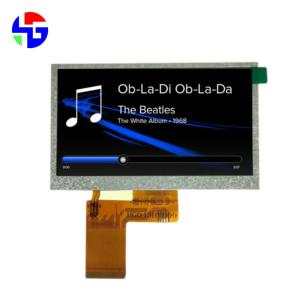 Best 4.3 inch standard TFT LCD with RGB interface full view Angle and resolution of 480*272 wholesale