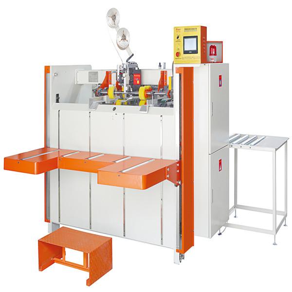 Cheap Double Servo Semi Auto Stitcher Machine Equipped With Automatic Alarm System for sale