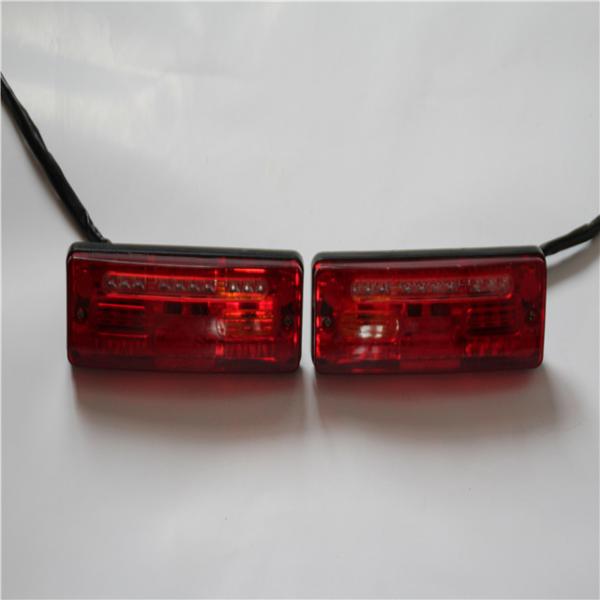Cheap Oem Replacement Rectangle Led Tail Lights , Universal Custom Rear Car Lights for sale