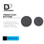 Shiny Unsaturated Polyester Trench Coat Buttons , Flat Pearl Buttons Test