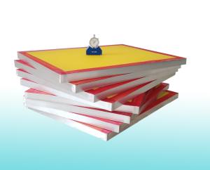 China Stretched aluminum frame screen printing on sale