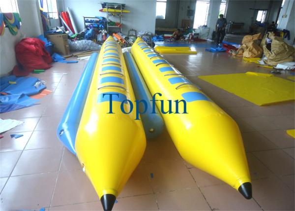 Cheap Double Line Inflatable Banana Boat for 7 Persons / Inflatable Banana Drafting Boats for sale