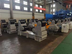 100t Pipe Rotating Machine Self Aligning Welding Rotator Turning Roller Speed Adjustable