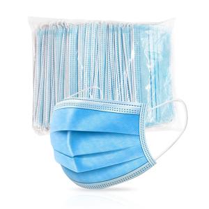 China Ear-Loop Face Mask Comfortable Sanitary Mask Thick 3-Layer Masks Fast Shipping on sale