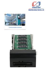 Best RS232 Motorized Card Reader / IC Card Reader Equipment For Self-Service Device wholesale