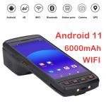 V800 Newest Rugged PDA Android 11 Mobile Terminal Handheld 2d Barcode Printer