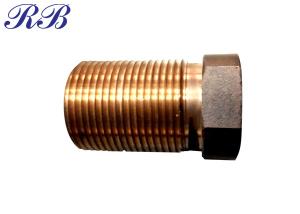 China DIN Standard Copper Investment Casting Part Copper Plated Screws Non Ferrous on sale