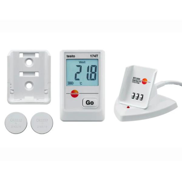 Cheap Testo 174 T Set Mini Temperature Data Logger With Data Memory for 16000 Readings and 500 Days Battery Life Order No. 0572 0561 for sale