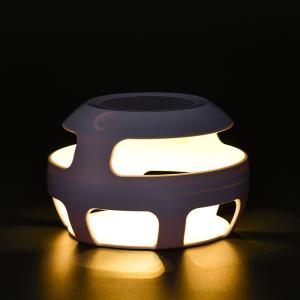 China 2 in 1 Rechargeable Warm Light Night Lamp UV LED USB Charging Mosquito Moth Gnat Catcher Flying Insects Sticky Trap on sale