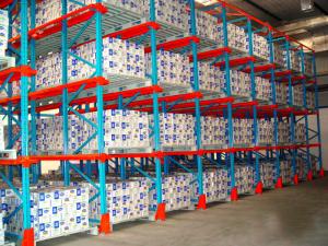 Best Cold Store Drive In Pallet Rack Adjustable Pallet Racking With Centering Rails wholesale