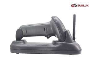 Wireless Charging Long Distance QR Code Reader 2D Barcode Scanner